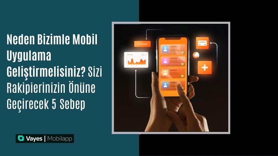 Why Develop a Mobile Application with Us? 5 Reasons to Put You Ahead of Your Competitors